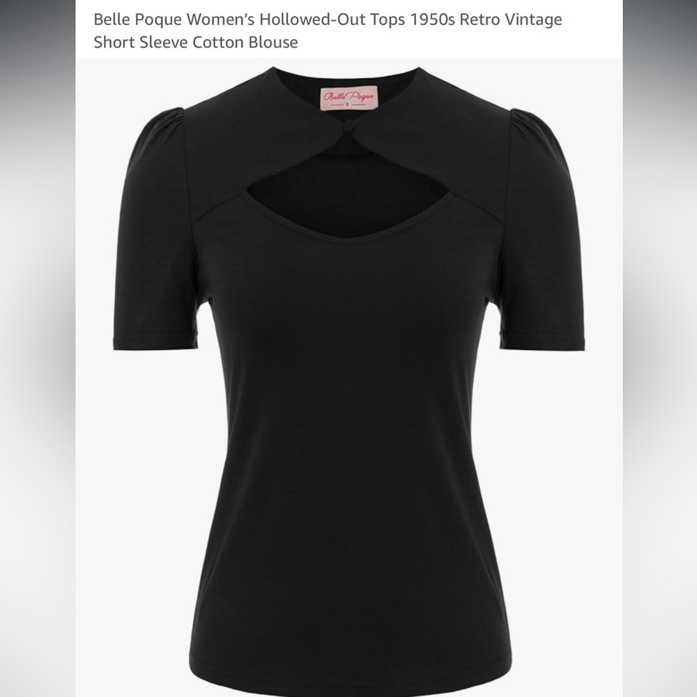 Belle Pogue elegant retro top